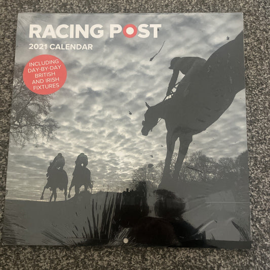 Racing Post Wall Calendar 2021 by Racing Post (Paperback, 2020)