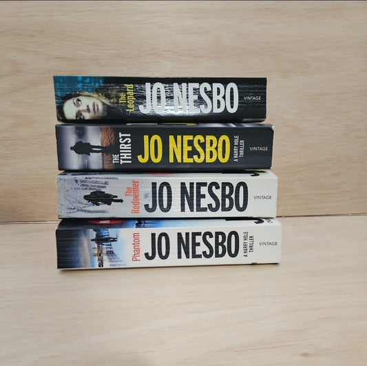 Jo Nesbo Book Bundle – The Leopard, Phantom, The Redeemer & The Thirst (4 Books)
