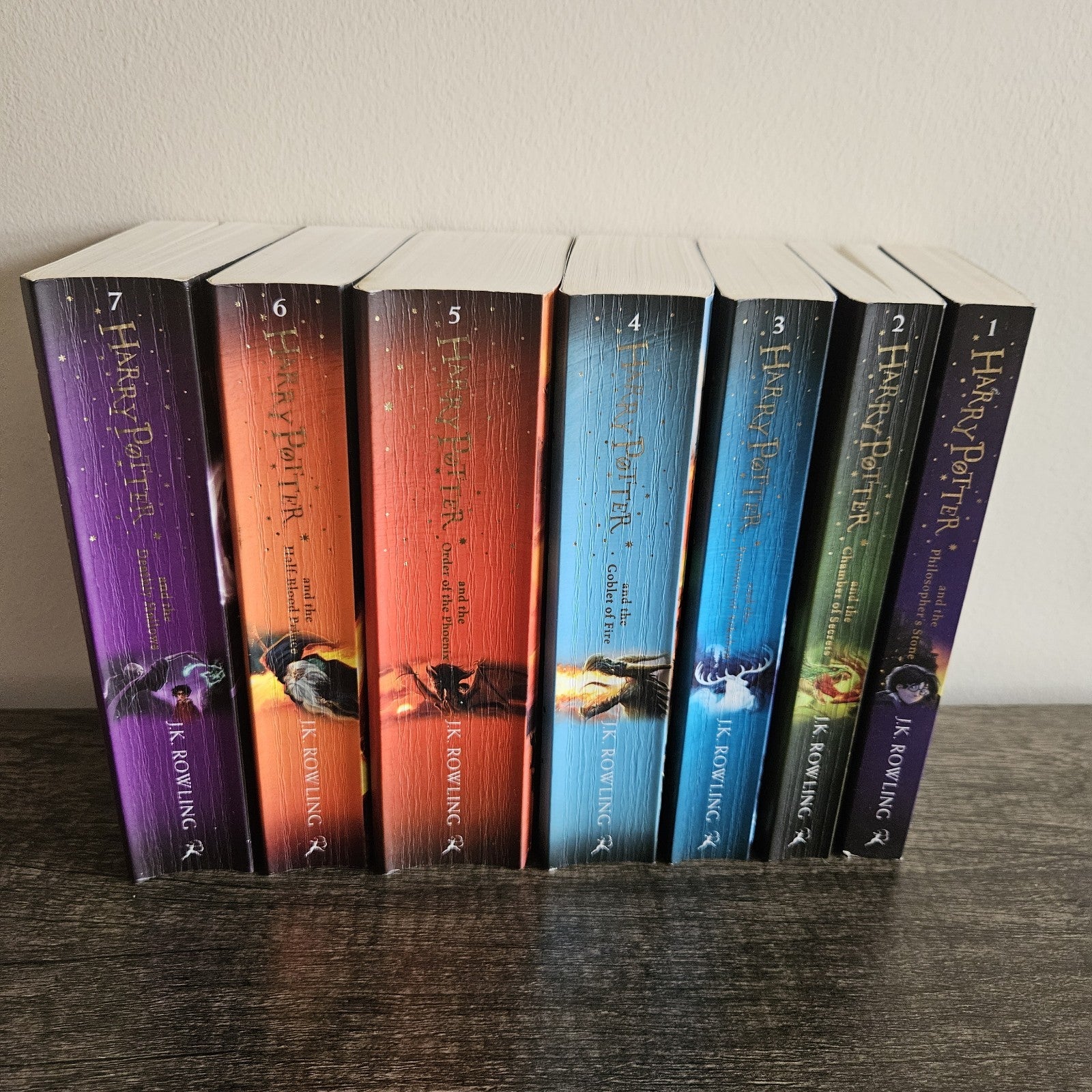 Harry Potter Set Book 1–7: Complete Collection by J.K. Rowling – Paperback