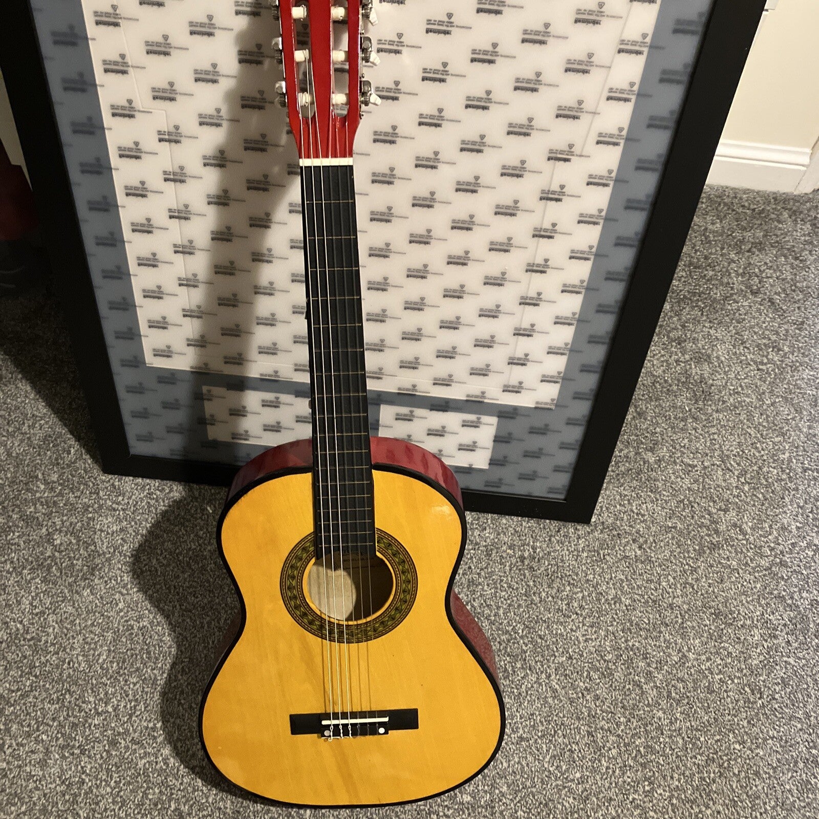 Acoustic Guitar Natural Music Alley Junior Classical - Megadrop.co.uk
