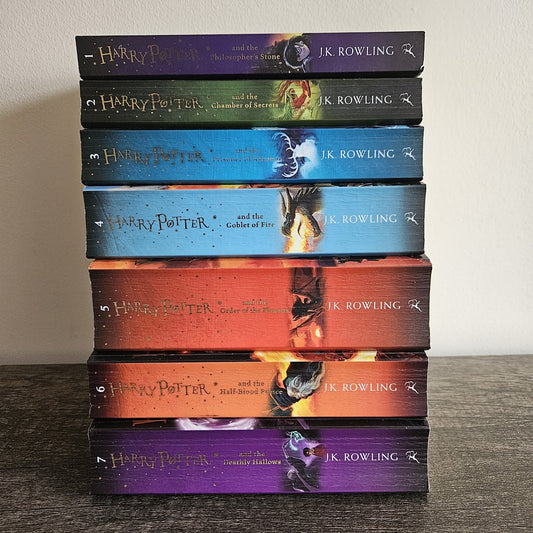 Harry Potter Set Book 1–7: Complete Collection by J.K. Rowling – Paperback