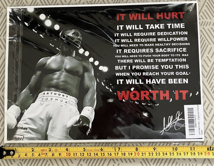 Anthony Joshua Icons Wall Art Marc…d Signature Unframed